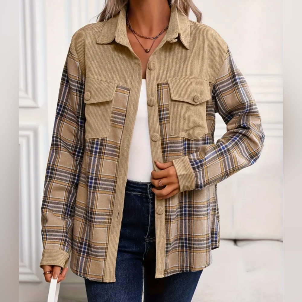 Plaid button down shirt - Picture 3 of 4